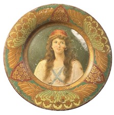 1905 Heim Brewery East St. Louis Vienna Art Tin Plate Irene 105 Pre-Prohibition picture