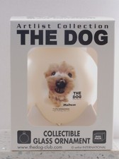 NIB The Original Dog Glass Ornaments The Dog 4Kids Entertainment. Maltese 2003 picture