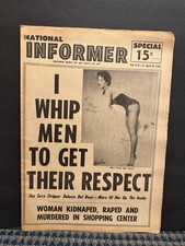 1966 April 10th National Informer Newspaper, Stripper Dolores Del Raye (VRN10F) picture