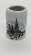 Vintage Krug Confiserie München Ceramic Miniature Souvenir Mug picture