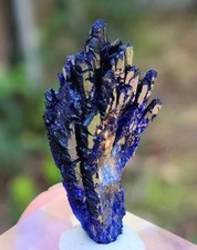 Exceptionally Stunning Azurite Flower From Morocco, 58.80ct, 4cm picture