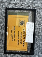 1945 Chevy Lubrication Coupon Book picture