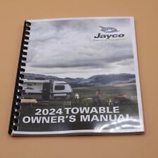 Jayco 2024 Towable Owner Manual Instructions User Guide 108 pages protective cov picture