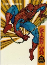 1994 Fleer Marvel Universe Series V Suspended Animation #6 Spider-Man picture
