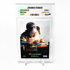 THE LACEMAKER Johannes Vermeer 2023 GleeBeeCo Holo Card #TC9A-L /49 - Wonderful picture