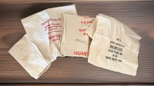 Lot Of 4 Old Vintage Money Bags Us Mint Highlands Union Bank Fed Reserve *READ* picture