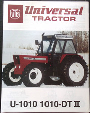 Universal Tractor U-1010, 1010-DT II spec sheet brochure picture