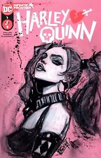 Dc Comics Harley Quinn #1  Blank Original Sketch By Nick Alan Foley W/COA picture