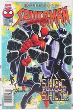 💥 JOHN ROMITA JR + SCOTT HANNA SIGNED PETER PARKER SPIDER-MAN #76 🩸 MORBIUS picture
