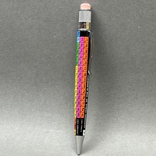 Vtg Retro 51 Tornado “DMITRI” Mechanical Pencil Periodic Table Metalsmiths picture