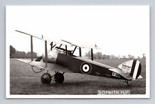 RPPC RAF Sopwith Pup Biplane Fighter Postcard picture