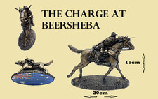 Australian Light Horse Charge of Beersheba WW1 Army Soldiers Collectables picture