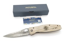 Mcusta Seki Japan Kenshin MC-185G Micarta SPG2 San Mai Folding Pocket Knife picture