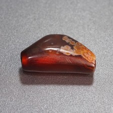 Natural Agate Bead for Jewelry Making, Ideal for Antique Bead Collection 6.2g picture