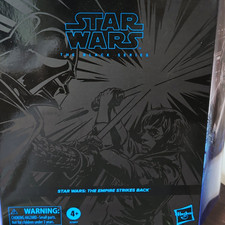 Hasbro Star Wars Black Series Darth Vader & Luke Skywalker ESB Figure Set picture