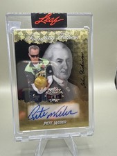 2026 Leaf Metal Independence day Founding Fathers #FF-pw1 Pete Weber Auto 1/1 picture