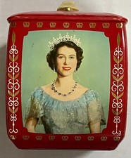 1953 Edward Sharp & Sons Corronation Commemorative Queen Elizabeth II Tea Tin picture