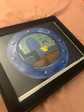 Nickelodeon SpongeBob SquarePants Framed Production art print background picture