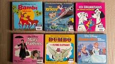 Lot of Six (6) WALT DISNEY SUPER 8 COLOR HOME MOVIES picture