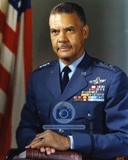 BENJAMIN DAVIS TUSKEGEE AIRMEN PILOT FIRST BLACK GENERAL 8X10 PHOTO picture