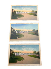 Vintage Ashland Wisconsin Advertising Postcards Antes Lakeside Cabins - Lot of 3 picture
