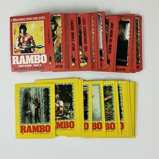 1985 Topps Rambo First Blood II Set 66 Cards + 22 Stickers Complete picture