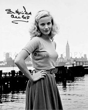 EVA MARIE SAINT SIGNED Photo Actress On The Waterfront, North by Northwest 8x10 picture
