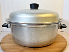 Vintage Wear Ever 824 Aluminum Stew Casserole Stock Pot Solid w/Lid USA picture