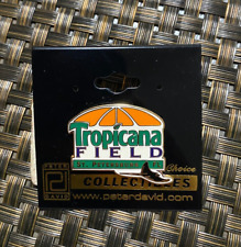VINTAGE MLB BASEBALL TAMPA BAY RAYS TROPICANA FIELD TEAM LOGO COLLECTIBLE PIN picture