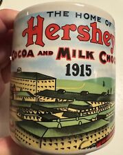 Vintage Home Of Hershey’s Cocoa & Milk Plant 1915 Chocolate Coffee Mug MINTY picture