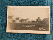 RPPC Saxman Kansas Broadway Looking North Posted 1910 to Winfield KS picture