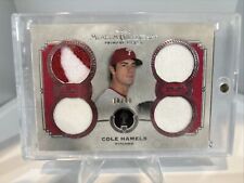 Cole Hamels 2013 Topps Museum Collection Primary Pieces Quad Relics Silver /99 picture
