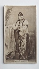 MLLE Goetz N245 [WTI-854] Kinney Actresses, Vertical back Variation 4 VG, 2nd picture