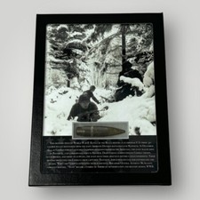 WWII Battle of the Bulge Bastogne Ardennes 1944-45 Military Gift Display COA picture
