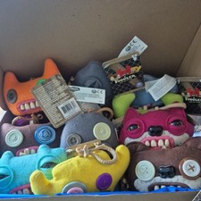 Fuggler Spin Master Plush Monster Keychain Bag Clips(Complete set all 12)CTS 175 picture