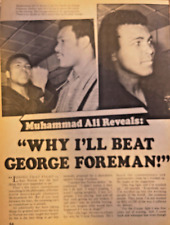 1974 Muhammad Ali Why I'll Beat George Foreman picture