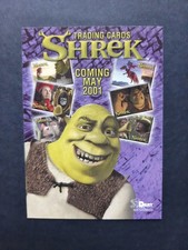RARE SHREK 2001 ROOKIE Dart PROMO FIRST APPEARANCE CARD P-1 RC Vintage SCARCE  picture