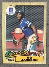 1987 Topps Bo Jackson Rookie Future Stars #170 Kansas City Royals Baseball RC picture
