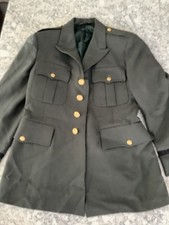 US Army Green Dress Uniform Tunic And Pants Set, Vintage Pre 1960's (?) picture