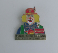 Peanuts Alchemists Clowns Craig Clark Chief 2011 Lapel Hat Pin picture