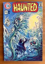 Haunted #17 • Charlton 1974 Classic Tom Sutton Horror F/VF b5 picture