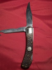 🔥Vintage Remington UMC R-3 Big Game Folding Hunting Knife Saw Gut Hook USA🔥 picture