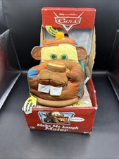 New in Box 2005 Disney Cars Make Me Laugh Mater Talking Plush Toy picture