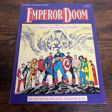 Marvel Graphic Novel #27 Emperor Doom 1st Print 1987 Avengers Doctor Doom picture