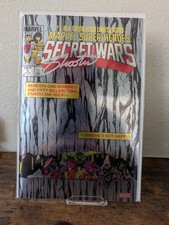 Marvel Super Heroes Secret Wars #4 Foil Facsimile Edition *SIGNED*By Jim Shooter picture