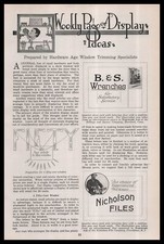 1914 Billings And Space Co. Hartford Connecticut Show Card Article Print Ad picture