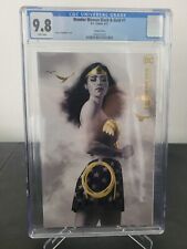 WONDER WOMAN BLACK & GOLD #1 CGC 9.8 GRADED 2021 JOSH MIDDLETON VARIANT COVER picture