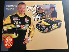 1998 Mark Martin #60 Winn-Dixie Ford Taurus - NASCAR Hero Card Handout picture