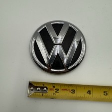 Volkswagen Polo 9N 2001-2010 Genuine Rear Boot Badge Emblem 6Q0853630 Used OEM picture
