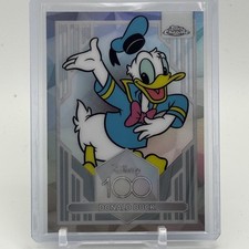 Donald Duck - 2023 Topps Chrome Disney 100 Refractor #86 picture